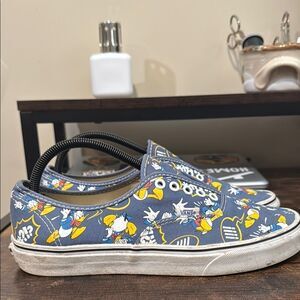 Vans X Disney Donald Duck Sneakers size 11W/9.5 m